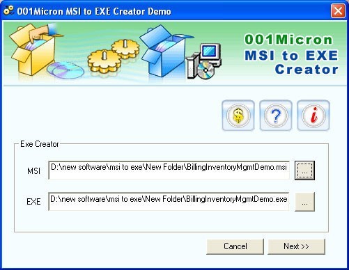 001Micron MSI to EXE Converter 4.8.3.1