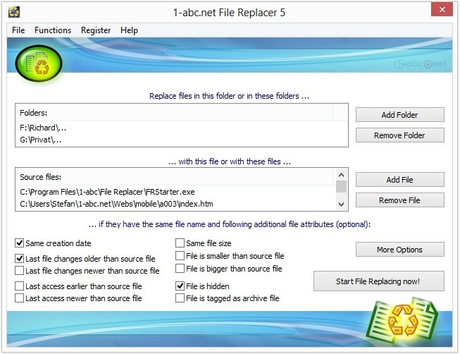 1-abc.net File Replacer 5.00