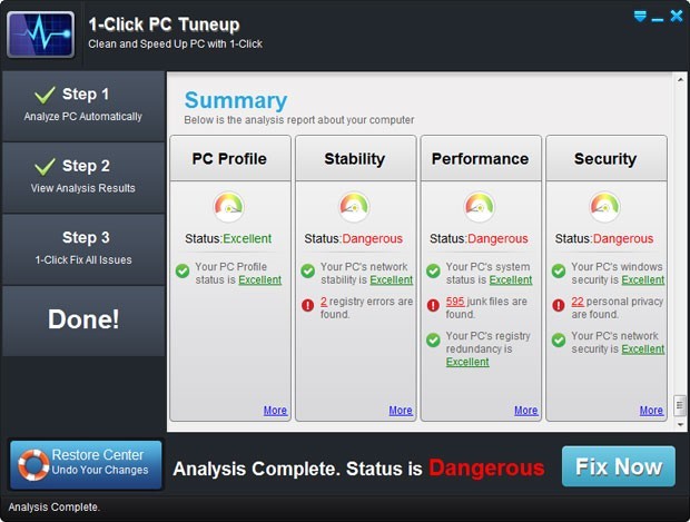 1-Click PC Tuneup 3.0.0.1