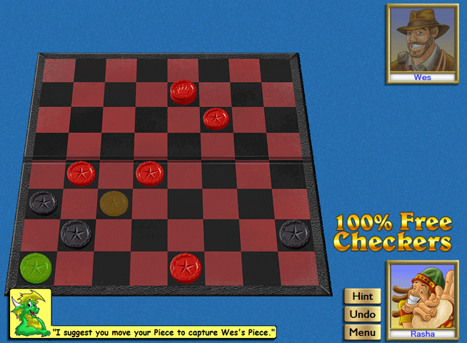 100% Free Checkers 7.44