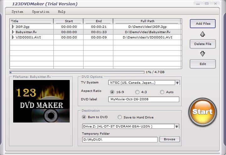 123 DVD Maker 2.2.2.7