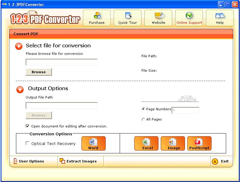 123PDFConverter PDF Converter 4.1