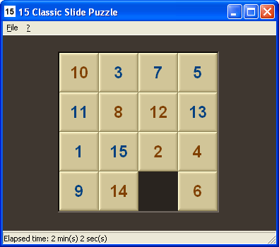 15 Classic Slide Puzzle 2.9