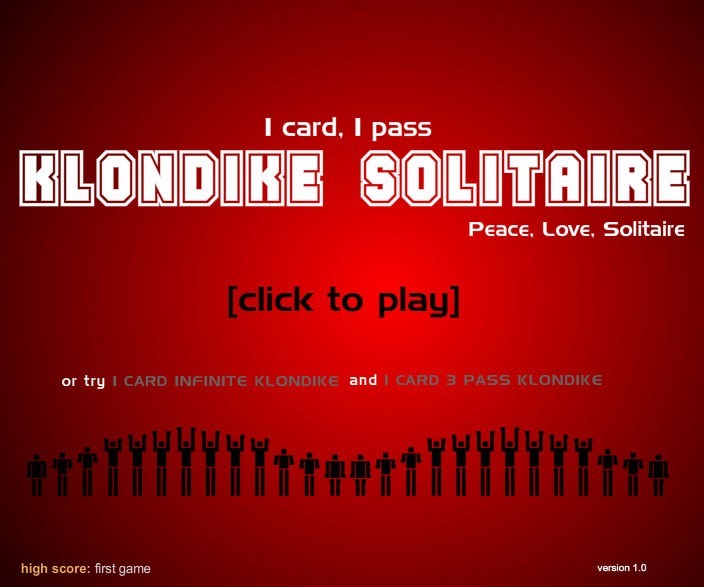1 pass solitaire 1.0