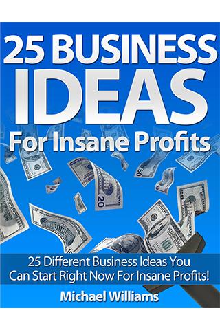 25 Business Ideas for Profit 1.0