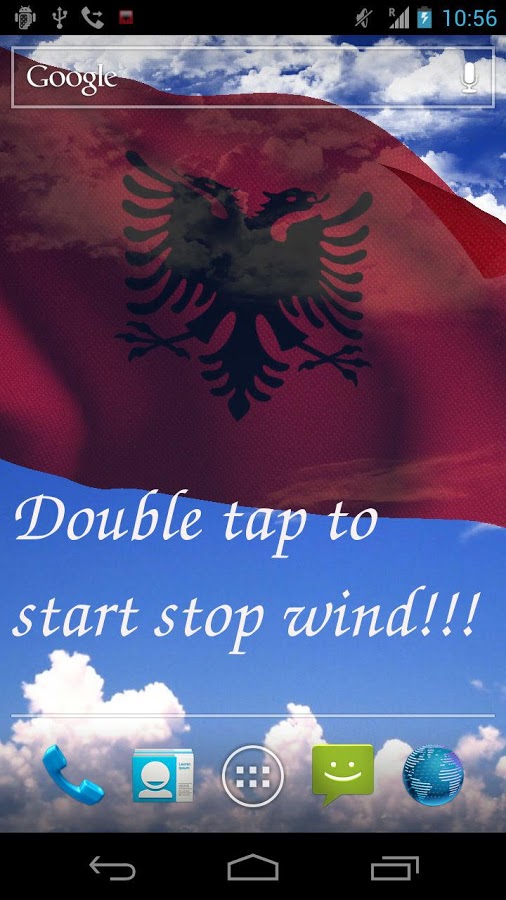 3D Albania Flag LWP + 2.0.6