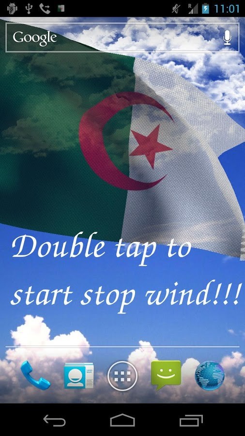 3D Algeria Flag LWP + 2.0.6