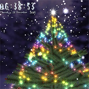 3d Christmas Tree ScreenSaver 1.75