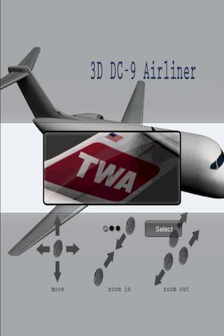 3D DC-9 Airliner 1.0