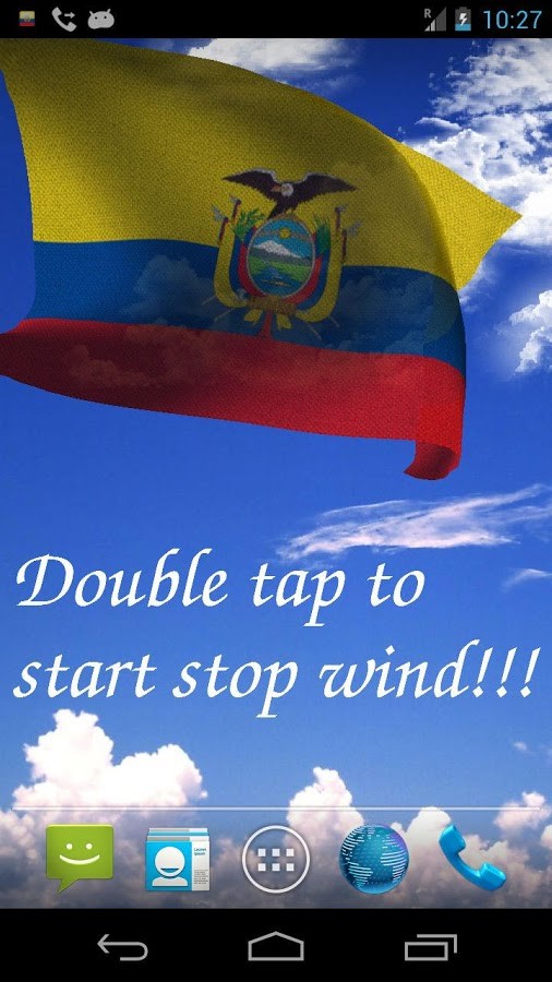 3D Ecuador Flag LWP + 2.0.6
