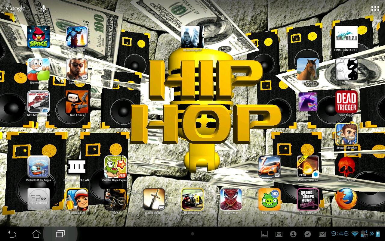3D Hip Hop LWP - Gold Edition! 1.0