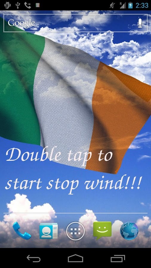 3D Ireland Flag LWP + 2.0.6