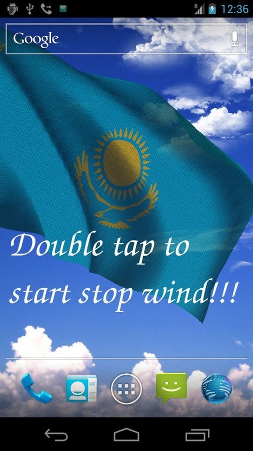 3D Kazakhstan Flag LWP + 2.0.6