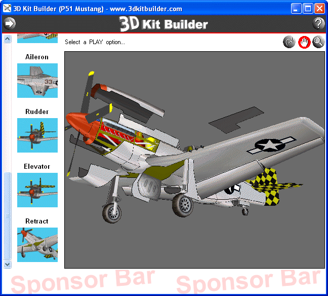 3D Kit Builder (P51 Mustang) 3.5