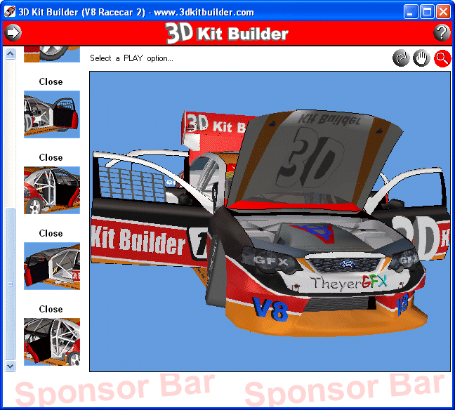 3D Kit Builder (V8 Racecar 2) 3.30