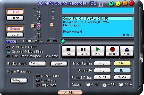 3D MP3 Sound Recorder G2 RL5.1