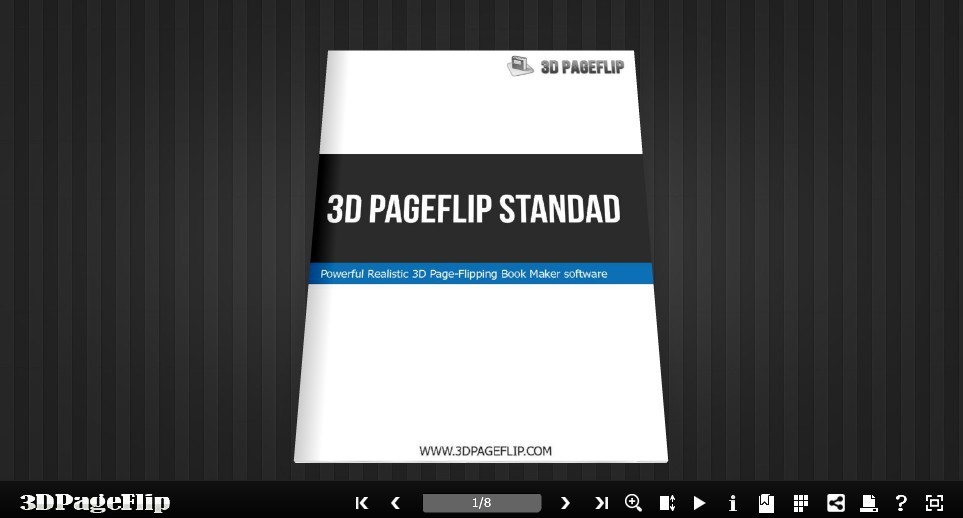 3D PageFlip Free Lines Templates 1.0