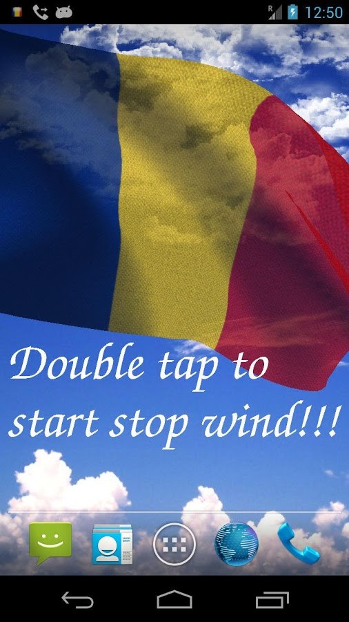 3D Romania Flag LWP + 2.0.6