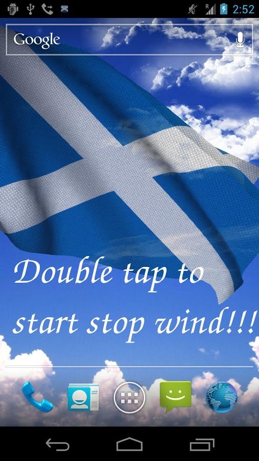 3D Scotland Flag LWP + 2.0.6