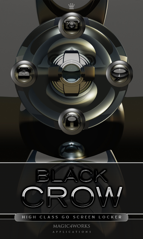 3D screen Locker crow 1.0