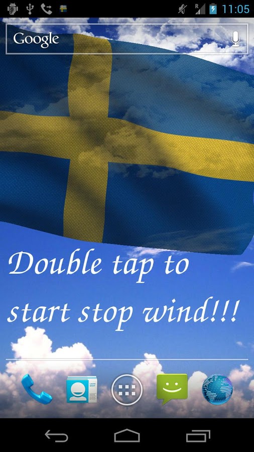 3D Sweden Flag Live Wallpaper+ 2.0.6