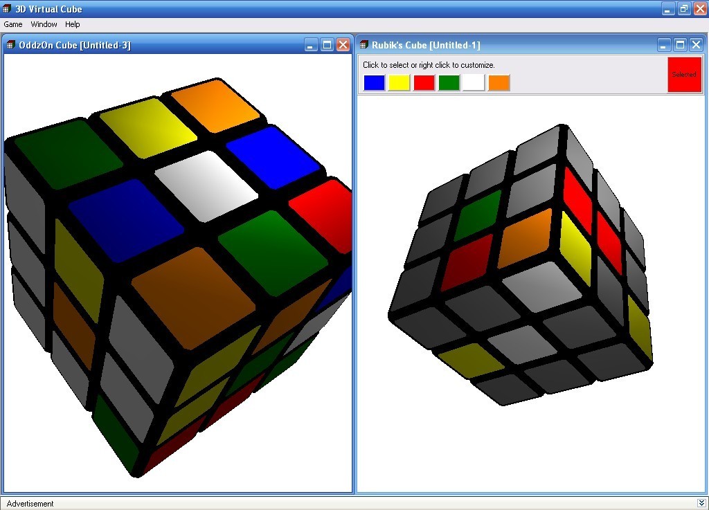 3D Virtual Cube 1.0
