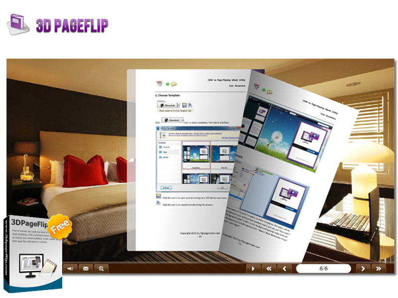 3DPageFlip Free Online Flipbook Creator 1.0