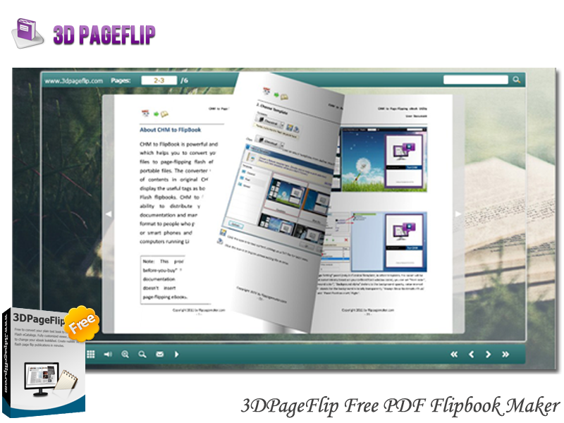 3DPageFlip Free PDF Flipbook Maker 1.0