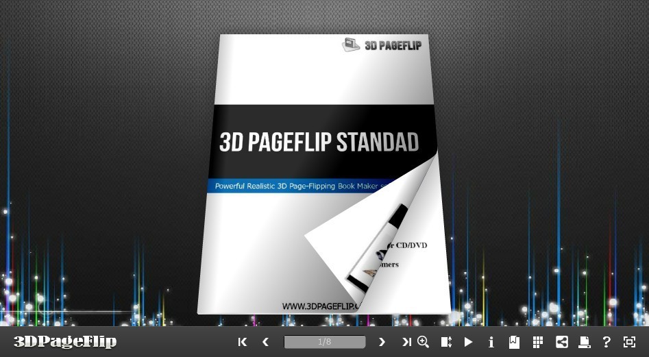 3DPageFlip Free Presentation Templates 1.0