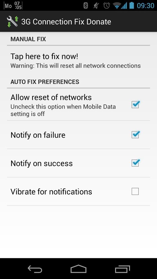3G Connection Fix Donate 1.0.5