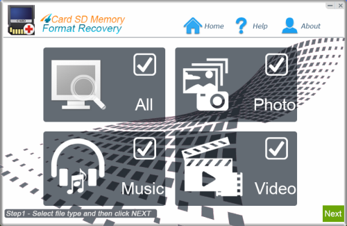 4Card SD Memoery Format Recovery 2.0