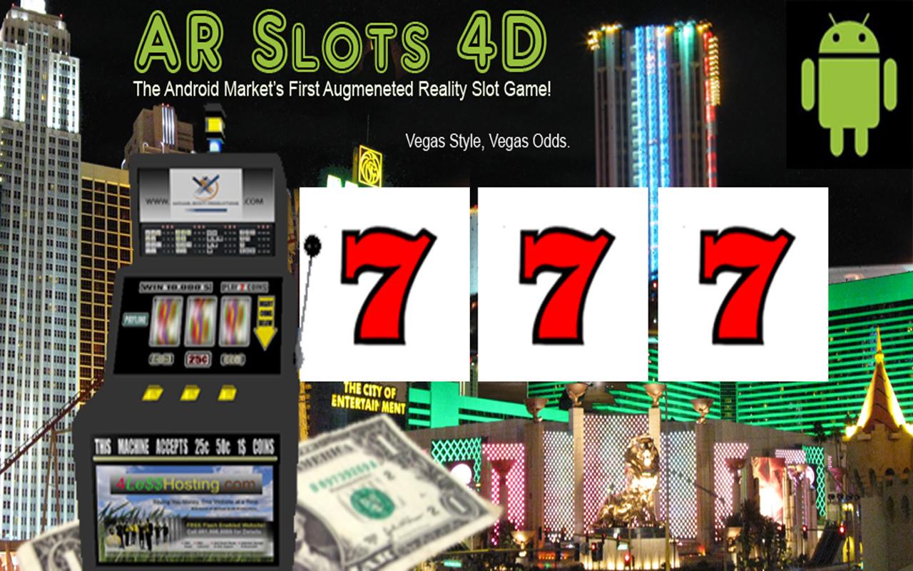 4D Vegas Style AR Slot Machine 4.0