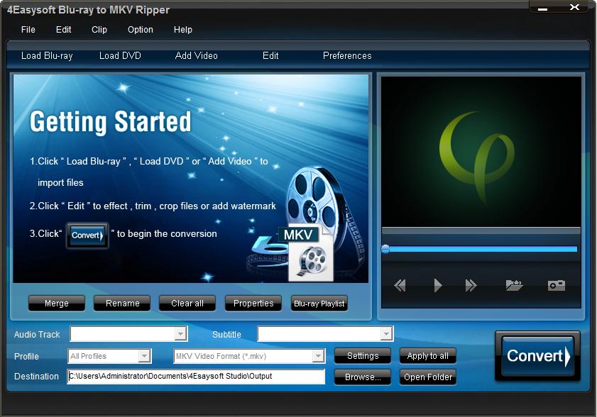4Easysoft Blu-ray to MKV Ripper 3.2.36