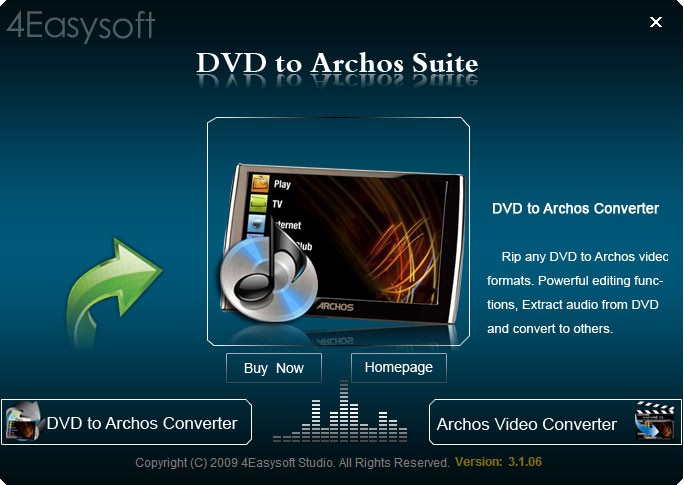 4Easysoft DVD to Archos Suite 3.3.18