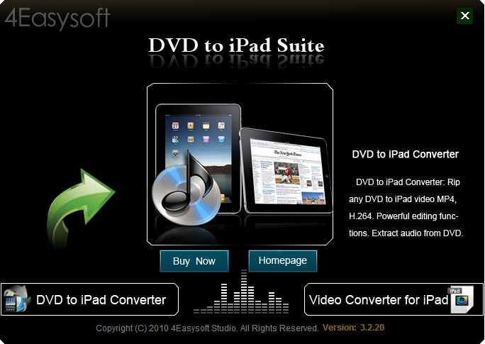 4Easysoft DVD to iPad Suite 4.0.20
