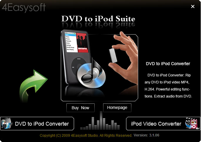 4Easysoft DVD to iPod Suite 4.0.38