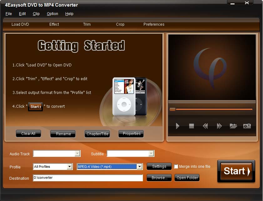 4Easysoft DVD to MP4 Converter 3.2.28