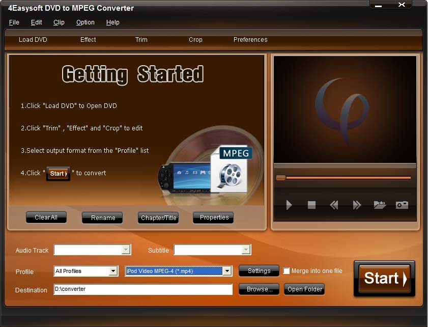 4Easysoft DVD to MPEG Converter 3.1.10