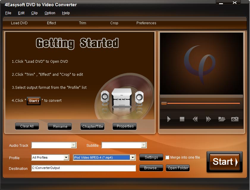 4Easysoft DVD to Video Converter 4.2.06