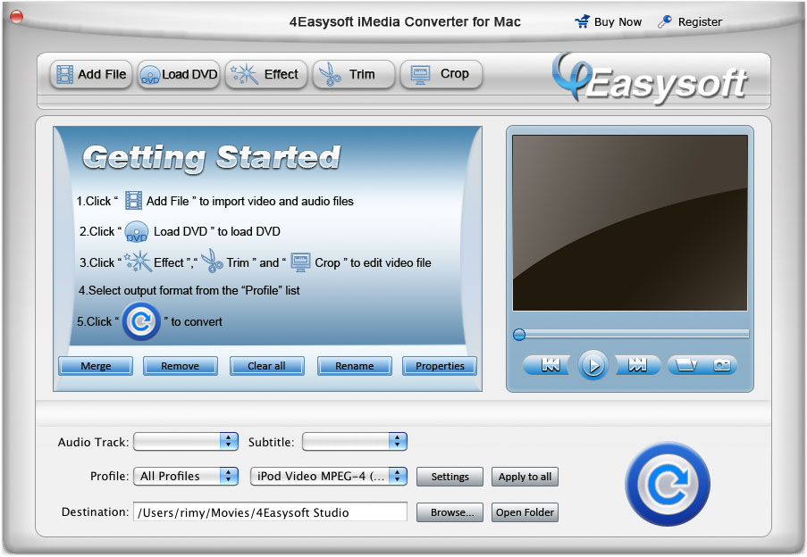 4Easysoft iMedia Converter for Mac 3.3.06