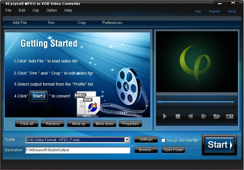 4Easysoft MPEG to VOB Video Converter 3.1.06