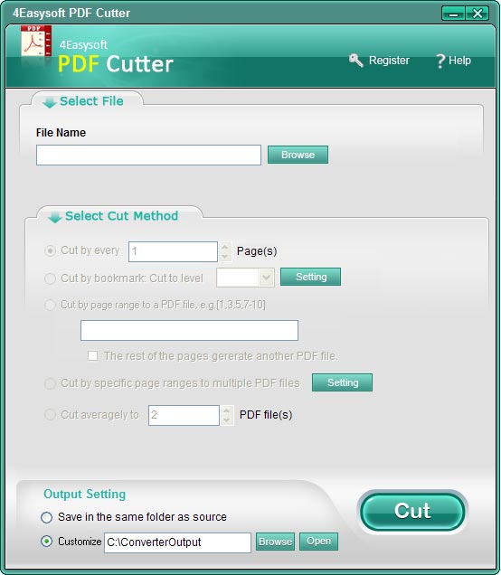 4Easysoft PDF Cutter 3.0.18