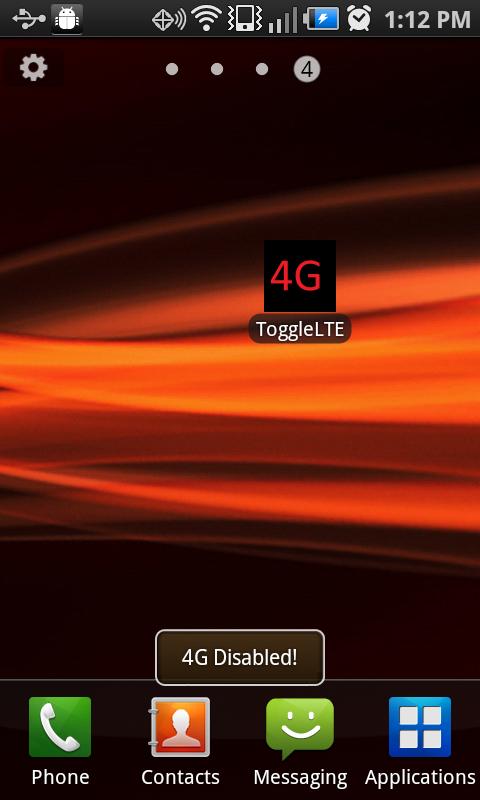 4G LTE Toggle for CHARGE 1.8