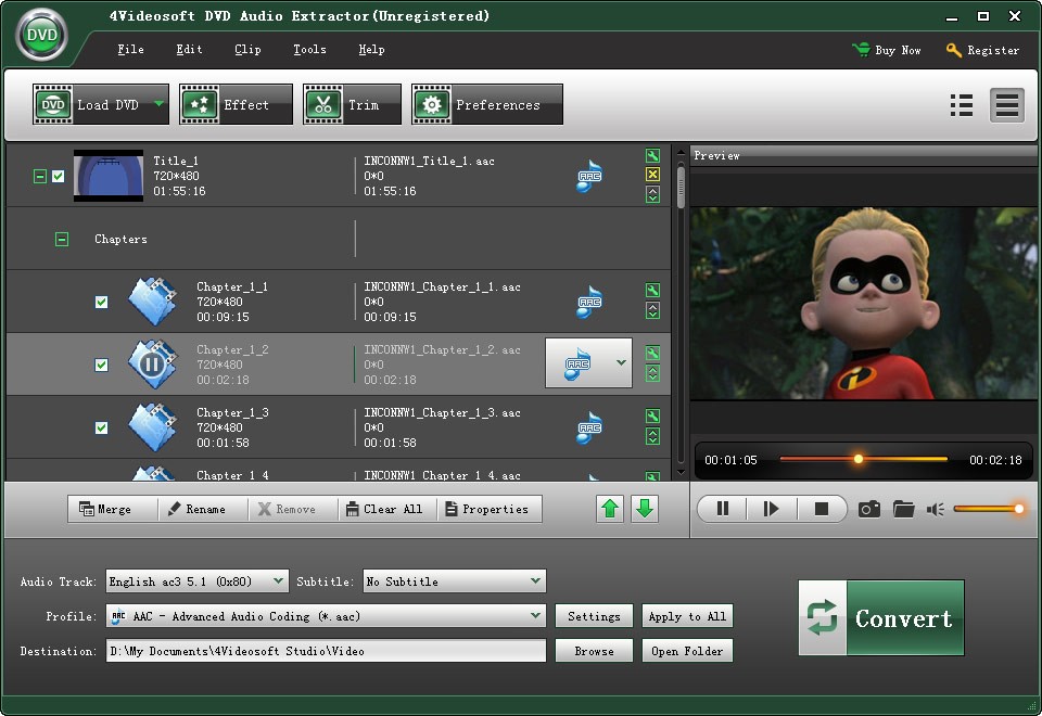 4Videosoft DVD Audio Extractor 5.0.10