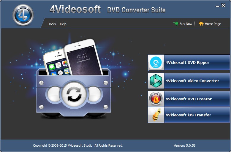 4Videosoft DVD Converter Suite 5.2.86
