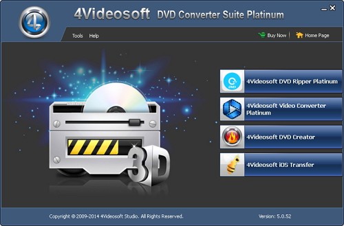 4Videosoft DVD Converter Suite Platinum 5.2.72