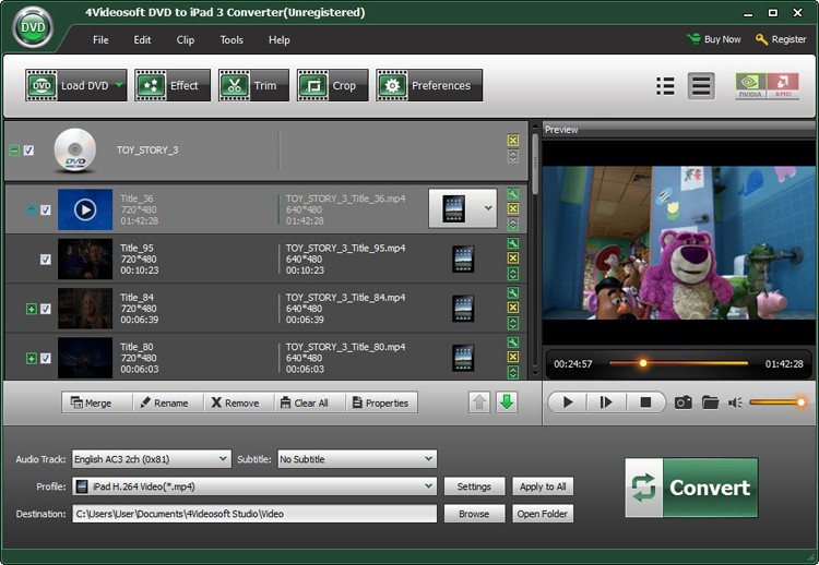 4Videosoft DVD to iPad 3 Converter 5.1.08