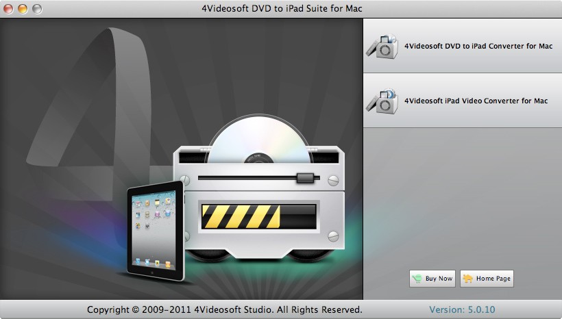 4Videosoft DVD to iPad Suite for Mac 5.1.32