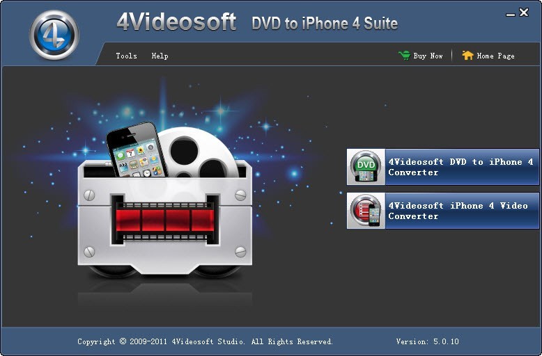 4Videosoft DVD to iPhone 4 Suite 5.0.10
