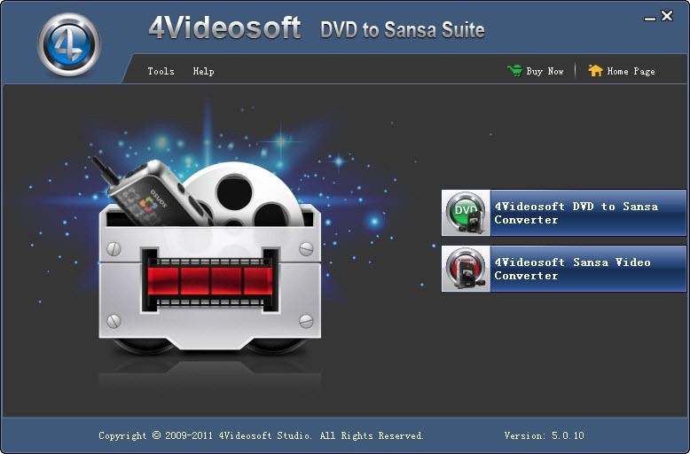4Videosoft DVD to Sansa Suite 5.0.28